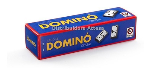 Juego De Domino Cristal En Caja Ruibal Juego De Mesa