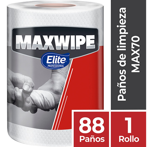 Maxwipe Paños De Limpieza Max70 88u Elite Professional
