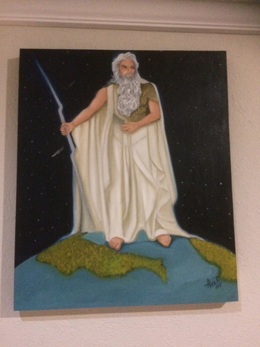 Pintura Zeus Óleo 