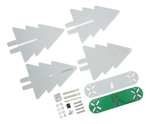 Kit De Soldadura Para Árbol De Navidad En 3d, Led, Degradado