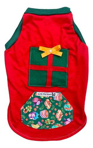 Roupa Cães Lolô - Macho - Natal Presentinho Lolô Pet Store