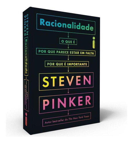 Racionalidade: O que é, Por que parece estar em falta, Por que é importante, de Pinker, Steven. Editora Intrínseca Ltda.,Random House, capa mole, edição brochura em português, 2022