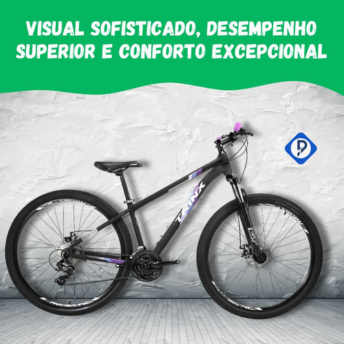 Imagem 2 de 8 de Bike Trinx M100 Max 17 Freio Disco Mecânico Shimano Tourney
