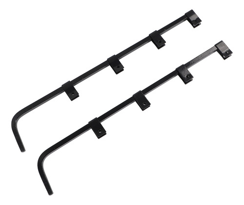 Colgador Recto Con Solapa Antibarro Para Camión De 30 Pulgad