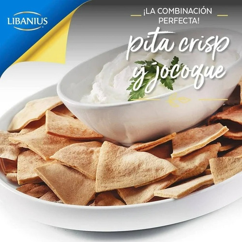 2 Pzas Pita Crisp Libanius Pita Crisp Tostado 125 G