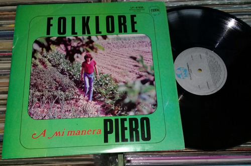 Piero Folklore A Mi Manera / Importado / Lp / Kktus 