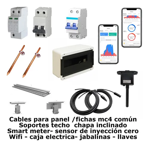 Kit Panel Solar Híbrido Con Batería Litio 23kw H11-5l