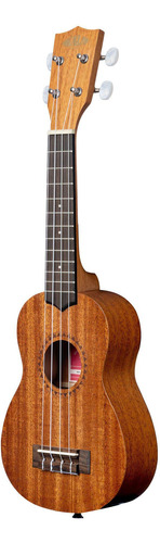 Ukulele Soprano Kala Ka-15s Satin Mahogany Con Bundle De