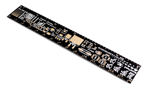 Regla Pcb 150 Milimetros Circuito Impreso Smd Integrados