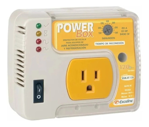 Protector De Voltaje 120v Nevera Aire Acondicionado A/a