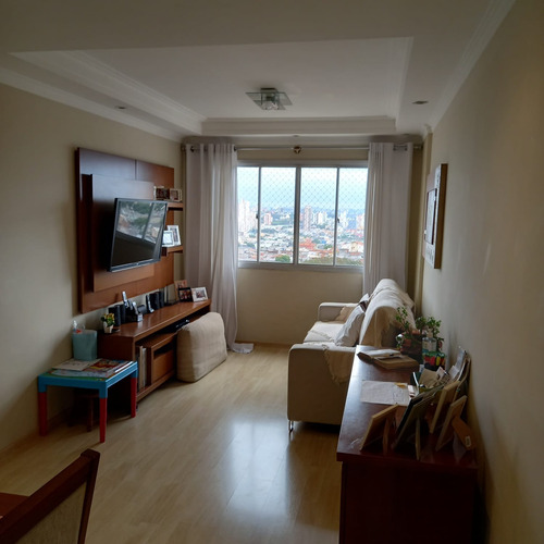 Imagem 2 de 16 de Apartamento À Venda 3 Quartos Na Vila Palmares Em Santo André. - Ap00201 - 70409748