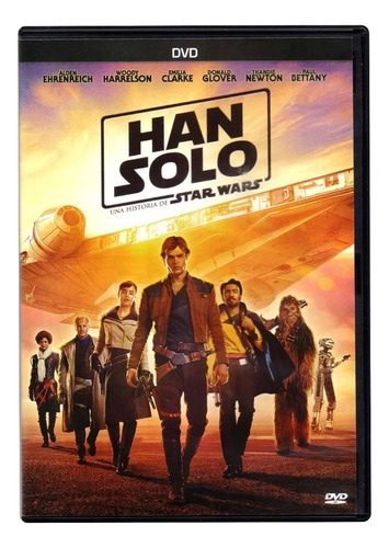 Han Solo Una Historia De Star Wars Pelicula Dvd