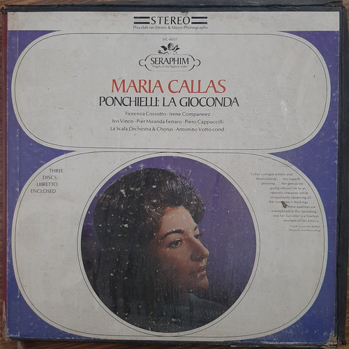 Coleccion Maria Callas La Gioconda Ponchielli 3 Discos