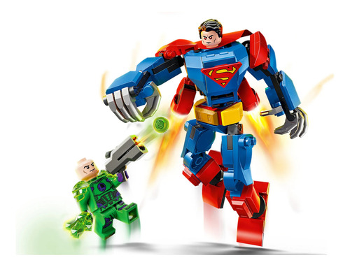 Lego Super Heroes 76302 Robô Do Superman Vs Lex Luthor