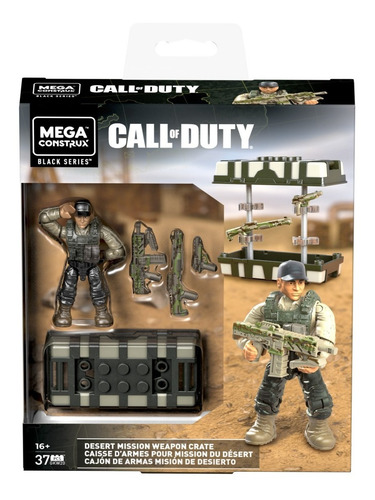 Call Of Duty Cajón Armas División De Desierto Mega Construx