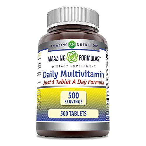 Fórmulas Asombrosas Tablas Multivitamínicas Diarias Dfdjk