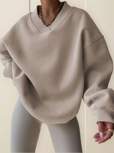 Bellisimo Sweater Buzo Invierno Shein Frizado! Oversized