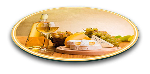 Imagem 1 de 2 de Centro De Mesa Prato Giratório 40 Cm Gusto Enfeite Haüskraft