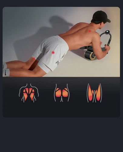 Nuevo Rueda For Ejercicio Abdominales Y Lumbare Rebote