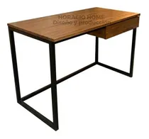 Comprar Escritorios 180 Con Cajon En Hierro Y Madera Horacio Home