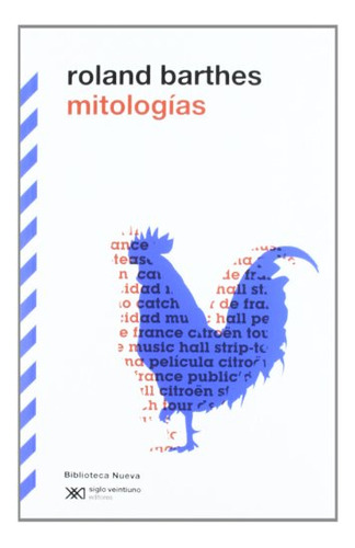 Libro Mitologias  De Barthes Roland