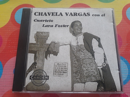 Chavela Vargas Cd Con El Cuarteto Lara Foster Z