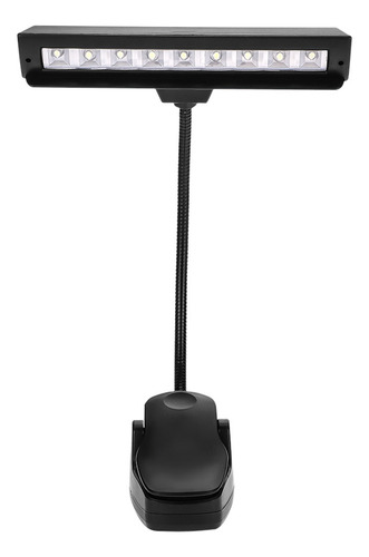 Escritorio, Portátil Y Flexible, 9 Led, Soporte De Música Co