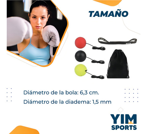Faixa de boxe Pro Box com bola de 3 níveis de dificuldade