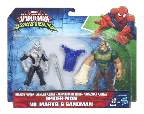 Boneco Marvel Ultimate Spider Man Vs Homem De Areia B5761
