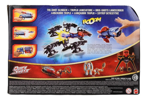Man Of Steel Superman Quick Shots Tri Shot Slinger