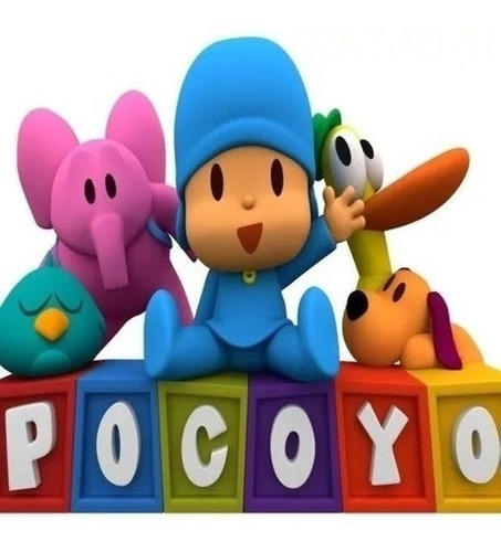 Kit Imprimible Pocoyo Tarjetas, Cumples Editables Invitacion