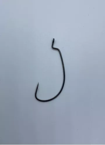 Pesca Anzuelo Sz 4/0 Wide Gap Worm Lombriz Caña Linea Bass