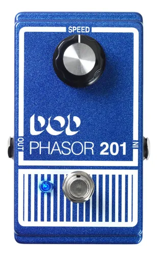 高速配送 Pedal Azul Cor 201 Phasor Dod Guitarra De Efeito De ギター