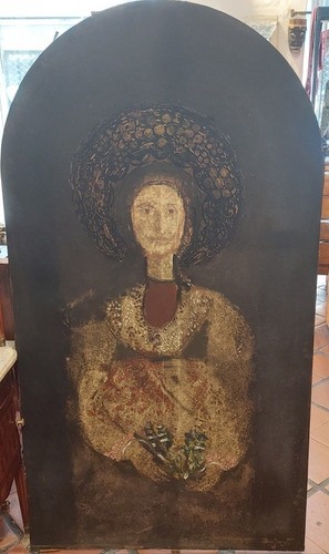 Hugo Irureta Artista Plástico Oleo Sobre Tela 148 Cm X 60 Cm (Usado)