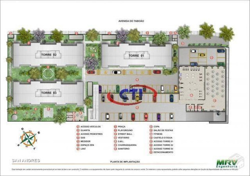Imagem 2 de 2 de Apartamento Residencial À Venda, Taboão, São Bernardo Do Campo. - Ap0500