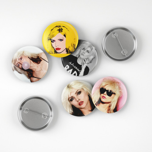 Pack 5 Chapitas - Debbie Harry - Blondie