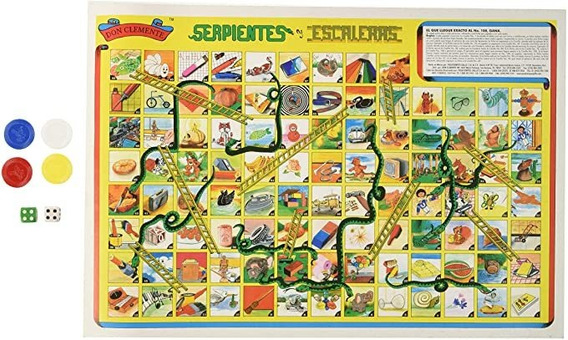 Juegos Mexicanos Serpientes Y Escaleras Mercadolibre Com Mx