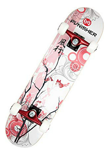 9001 Cherry Blossom Skateboard