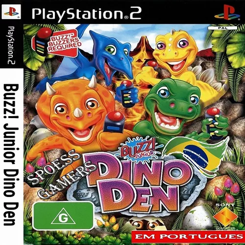 PS2 Buzz Junior Dino Den