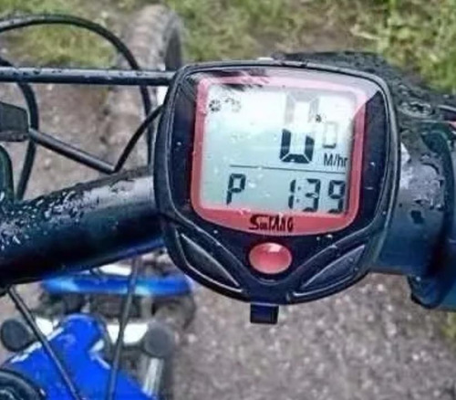 Velocímetro Para Bicicleta 15 Funções Com Fio À Prova D'água