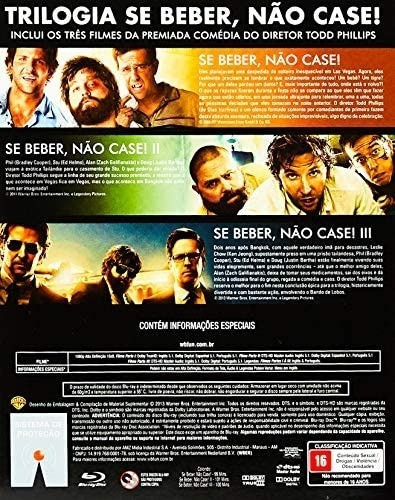 Blu-ray - Se Beber, Não Case - A Trilogia - Original & Lacra