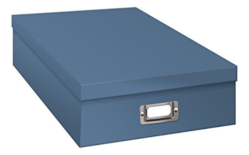 Pionero Scrapbook Jumbo Caja De Almacenamiento Color Azul Ci