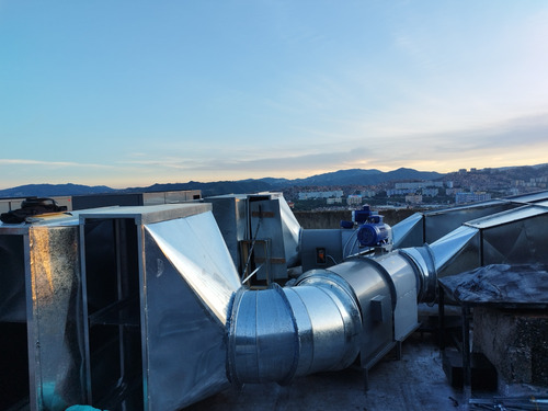 Ductos Lamina Galvanizada - Ventilacion Industrial