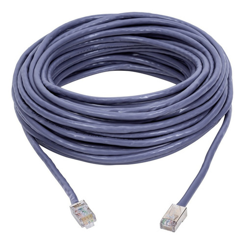 Cabo De Rede Pacht Cord 15m Ethernet Rj45 Cat6 Preto 15 Mt