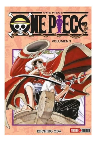 One Piece Tomo No.3 Panini Anime Español