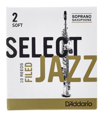 Cañas Daddario Jazz Select Saxo Soprano Nº 2s Rsf10ssx2s X10