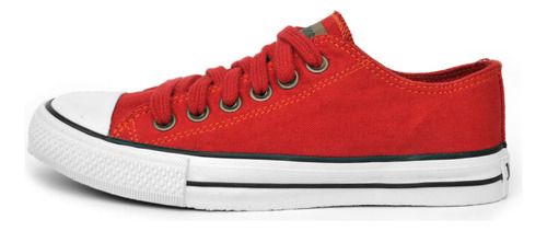 Zapatilla Rojo John Foos 182 Dye Fall Tomato