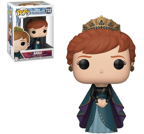 Boneco Funko Pop Disney Frozen Ii Anna Epilogue Dress 732