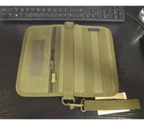 Bolso De Mano Largo Con Forma De Cartera Táctica Para Hombre