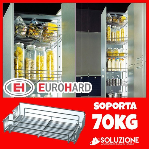 Conjunto Bandejas Para Columna Extraíble Para Frente Aplicar